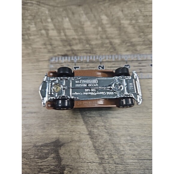 Matchbox Chevy Master Coupe Tan & Brown  Diecast 1/64 Mattel Loose Toy Car - Picture 5 of 5